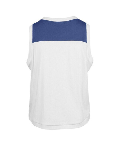 47 Brand Women's White Florida Gators Premier Zoey Waist Length Tank Top