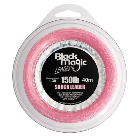 Леска высокой прочности BLACK MAGIC Shock Leader 40 м