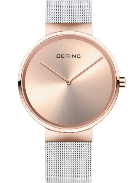 Часы и аксессуары Bering Classic Unisex 39mm 5ATM Rosé gold