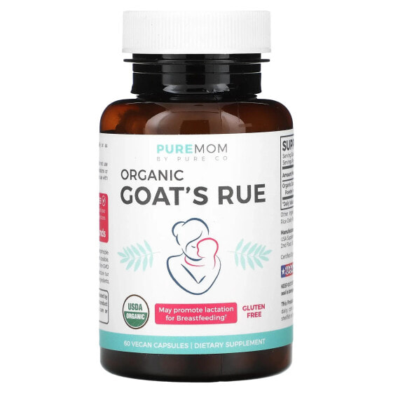 Витамины для женского здоровья Pure Co, Organic Goat's Rue, 60 капсул