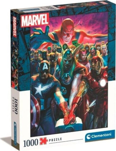 Пазл Clementoni Avengers Marvel 1000 элементов 39672