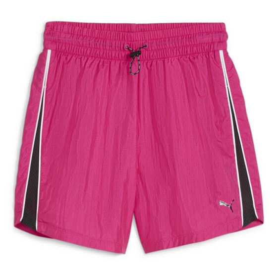 Puma Fit 5 Inch Woven Athletic Shorts Womens Pink Casual Athletic Bottoms 524812