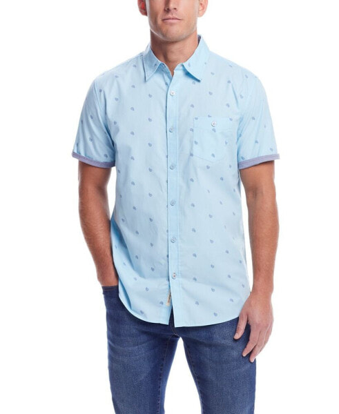 Men's Short Sleeve Cotton Poplin Shirt