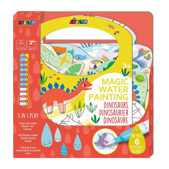 AVENIR Magic Water Painting Dinosaur doll