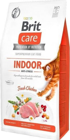 Сухой корм Brit Care Cat Grain Free Indoor Anti-Stress 400 гр