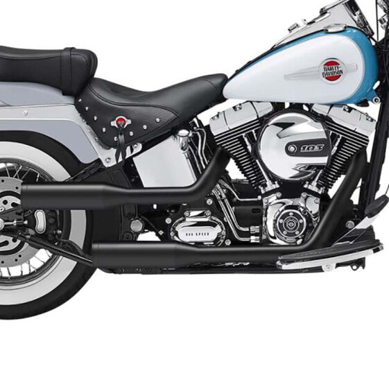 KESSTECH ESM2 2-2 Harley Davidson FLSTC 1584 Heritage Softail Classic Ref:085-5107-757 Slip On Muffler