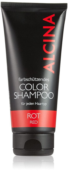 Alcina Color Shampoo - Rot, 200 ml Unparfümiert