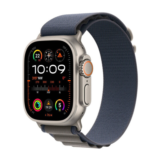 Apple Watch Ultra 2 Titan"49 mm Medium (145-190 mm Umfang) Blau GPS + Cellular