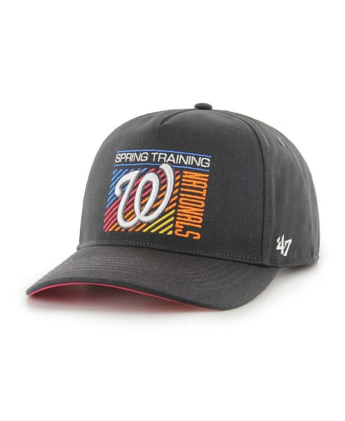 Men's Charcoal Washington Nationals 2023 Spring Training Reflex Hitch Snapback Hat