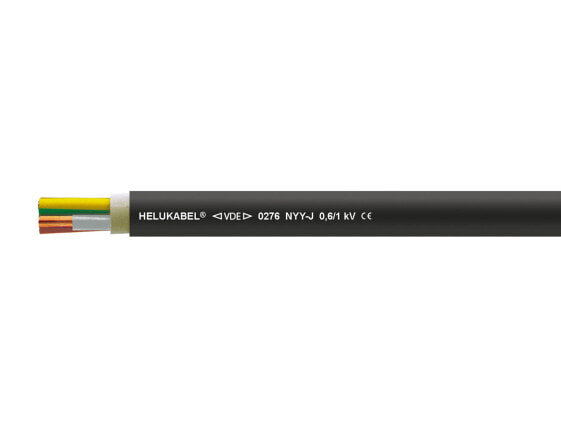 Helukabel 32061 - Low voltage cable - Black - Cooper - 4 mm² - 192 kg/km - -5 - 50 °C