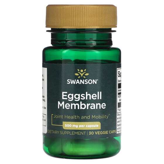 Витаминно-минеральный комплекс Swanson Мембрана яичной скорлупы 500 мг, 30 капсул