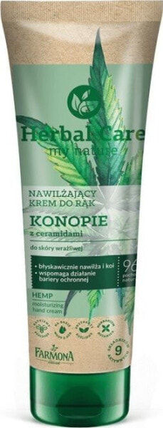 Farmona Farmona Herbal Care Nawilżający Krem do rąk Konopie z ceramidami 100ml