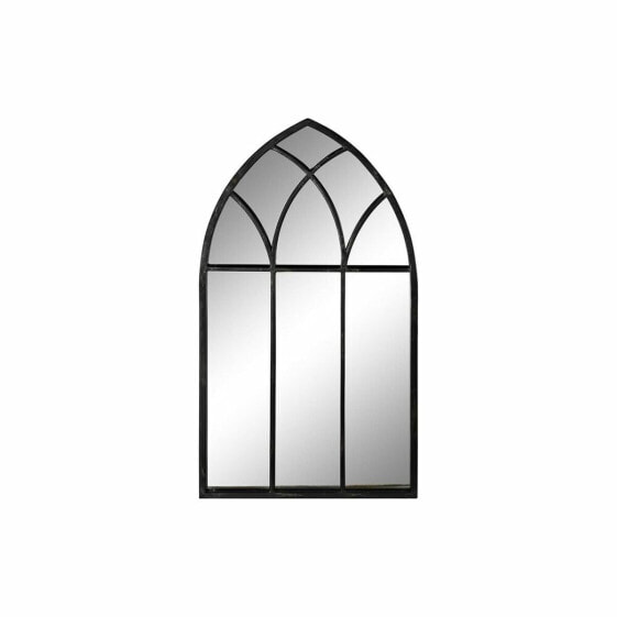 Зеркало настенное DKD Home Decor Чёрное Металлическое Окно 36 x 2 x 65 см (65 штук)