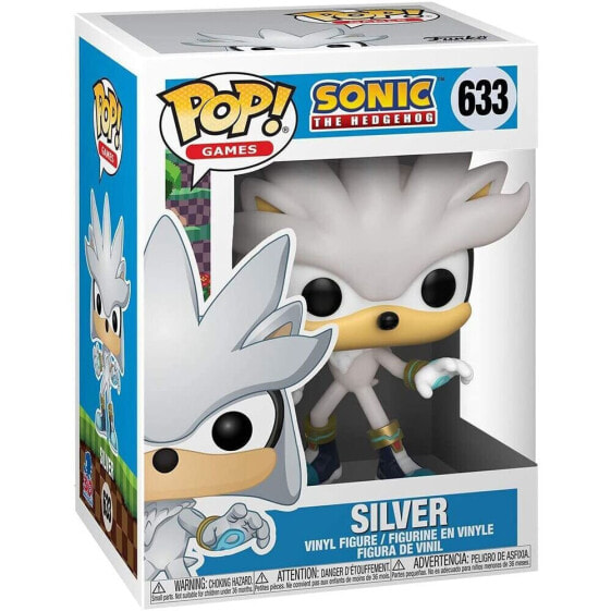 FUNKO POP Sonic 30th Anniversary Silver The Hedgehog