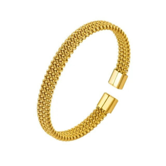 A decent bracelet made of gold-plated steel