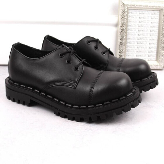 Gregor M GRE1206B leather boots, black