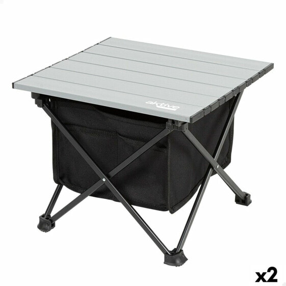 Складной стол для кемпинга Aktive Pocket 38 x 30 x 34 см (2 штуки)