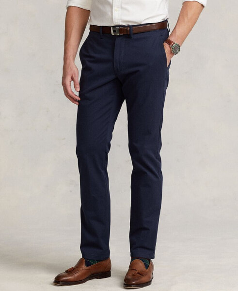 Men's Straight-Fit Stretch Chino Pants