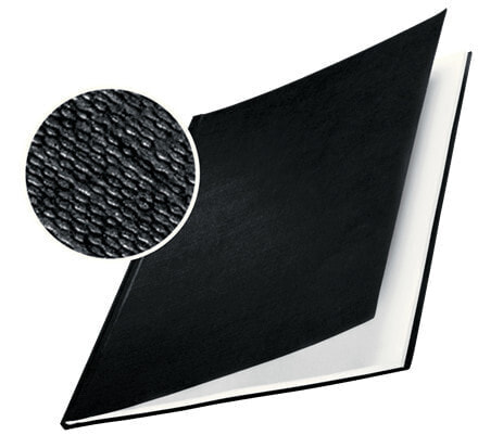 Esselte Leitz impressBIND - A4 - Cardboard,Linen - Black - 35 sheets - 80 g/m² - Square corners