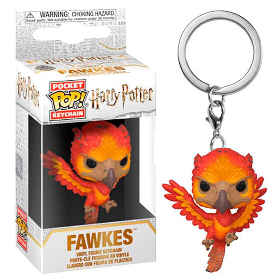 FUNKO POP Harry Potter Fawkes Key Chain