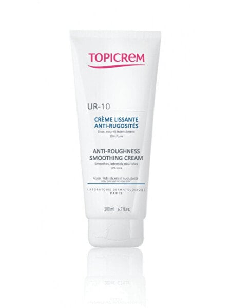 Body cream for rough and dry skin UR10 (Anti Roughness Smoothing Cream) 200 ml