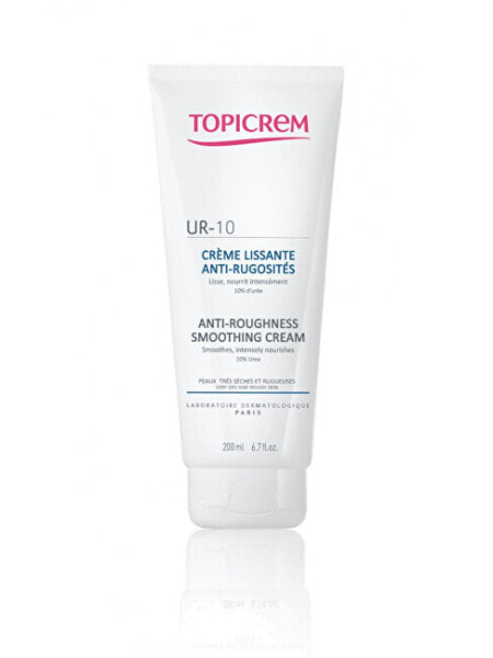 Body cream for rough and dry skin UR10 (Anti Roughness Smoothing Cream) 200 ml