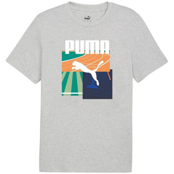 Футболка PUMA Графическая летняя спортивная Tee II M 627909 04