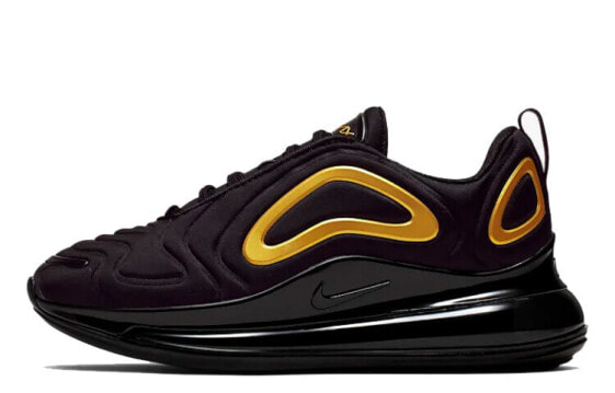 Детские кроссовки Nike Air Max 720 (GS) черно-золотые