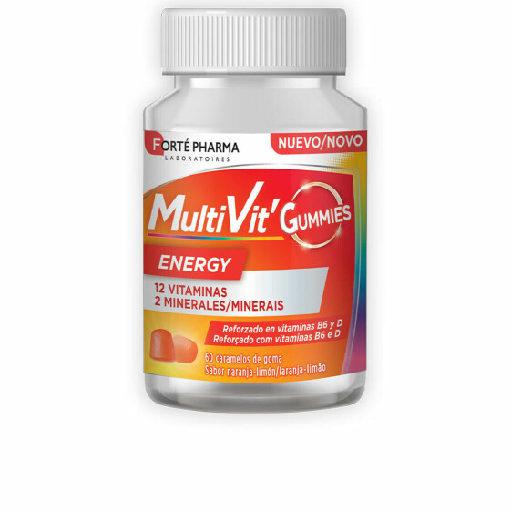 Пищевая добавка Forte Pharma Multivit Energy Мармеладки 60 штук