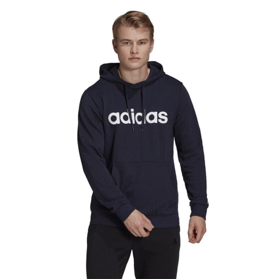 Adidas Essentials French Terry Linear Logo Hoodie