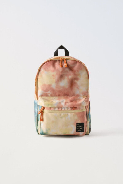 Tie-dye backpack