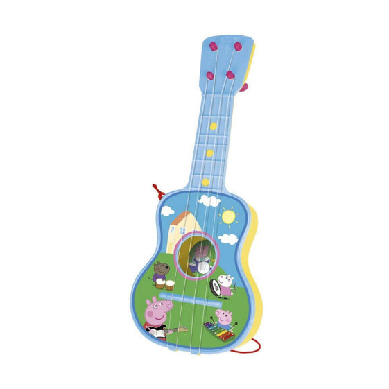 Игрушка музыкальная Peppa Pig Детская гитара Синий