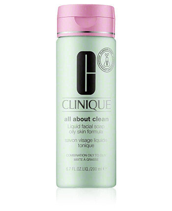 Clinique All About Clean Liquid Facial Soap Oily Skin Formula (200 ml)