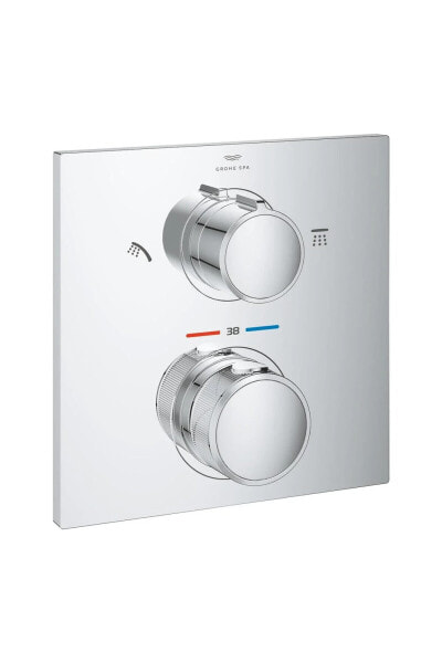 Allure Thermostat For Concealed Installation With 2 - Way Diverter Head Shower/hand Shower - 2