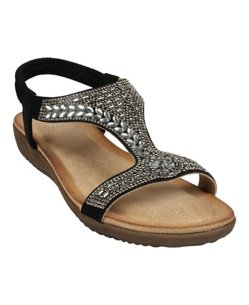 Women's Wynn Embellished Flat Sandals