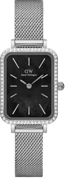 Часы Daniel Wellington Quadro LUMINE BEZEL BLACK MOP