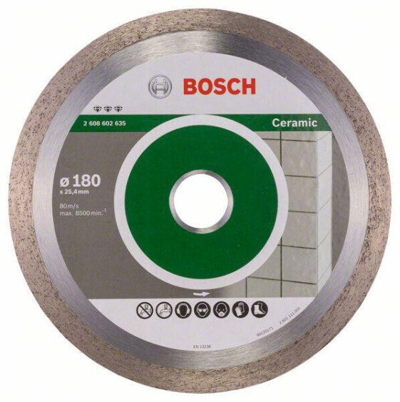 Bosch Diamanttrennscheibe Best for Ceramic 180 x 25,40 x 2,2 x 10 mm