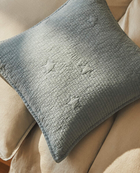 Children's star cushion cover