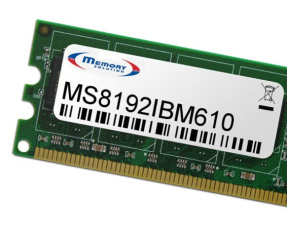 Memorysolution Memory Solution MS8192IBM610 - 8 GB - Green