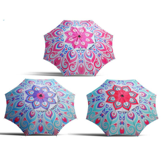 Пляжный зонт ATOSA ориентируемый алюминиевый Оксфорд 220 см 3 видовой