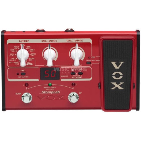 VOX StompLab IIB Bass Guitar Multi Effects Pedal