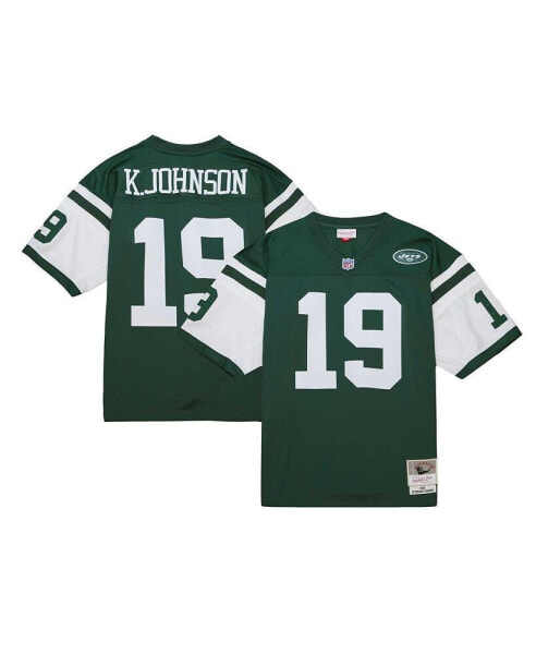 Men's Keyshawn Johnson Green New York Jets 1998 Legacy Replica Jersey