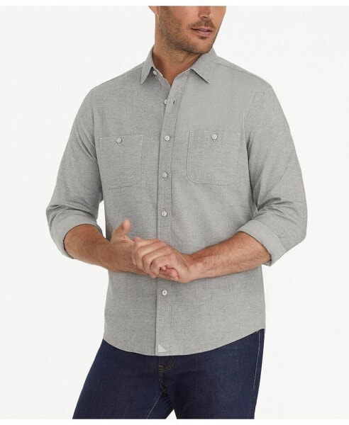 Рубашка мужская UNTUCKit регулярного кроя Хемсворт из фланели