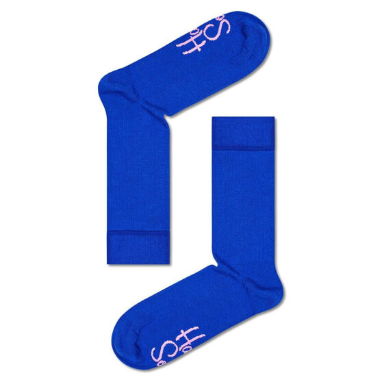 Happy Socks HS605-R Solid Rib socks