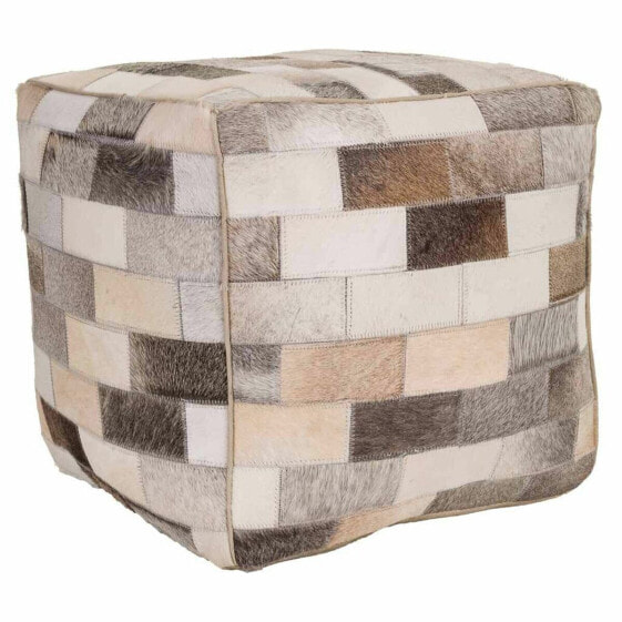 Pouffe Alexandra House Living Leather 44 x 44 x 44 cm