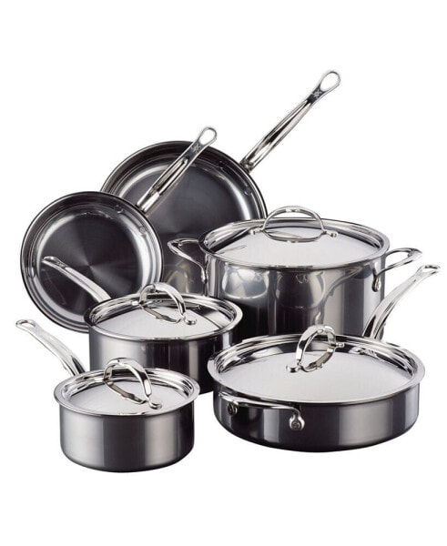 NanoBond Titanium Stainless Steel 10-Piece Cookware Set