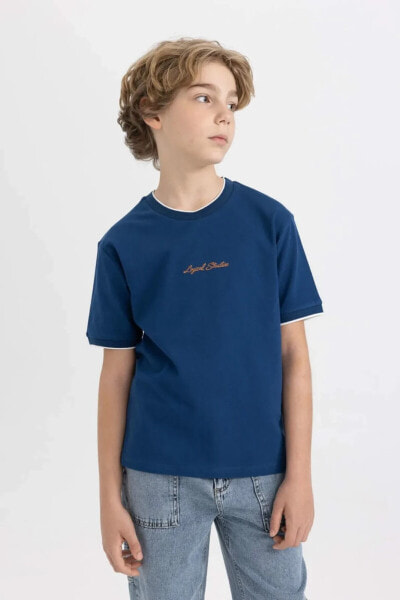 Erkek Çocuk T-shirt B5929a8/nv30 Navy