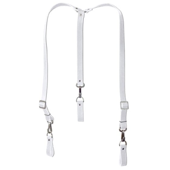 Götz Shoulder Strap Leather, white