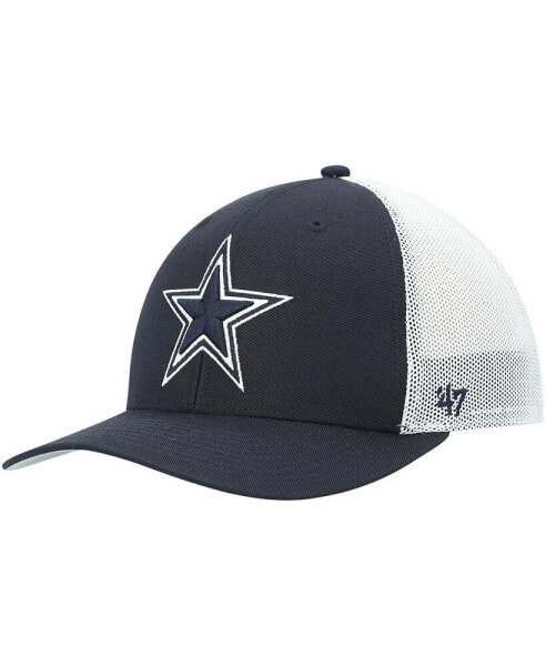 Бейсболка гибкая Dallas Cowboys от '47 Brand, мужская, цвета темно-синий, белый