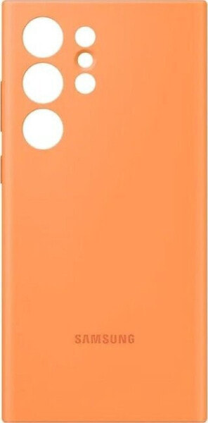 Samsung Etui Samsung Silicone Case Galaxy S23 Ultra Orange [H]